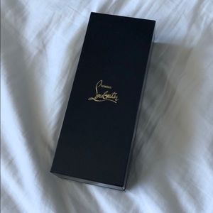 Christian Louboutin lipstick box (empty) w/ pouch